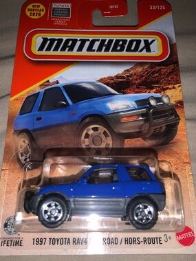 1997 Toyota RAV4 off road matchbox